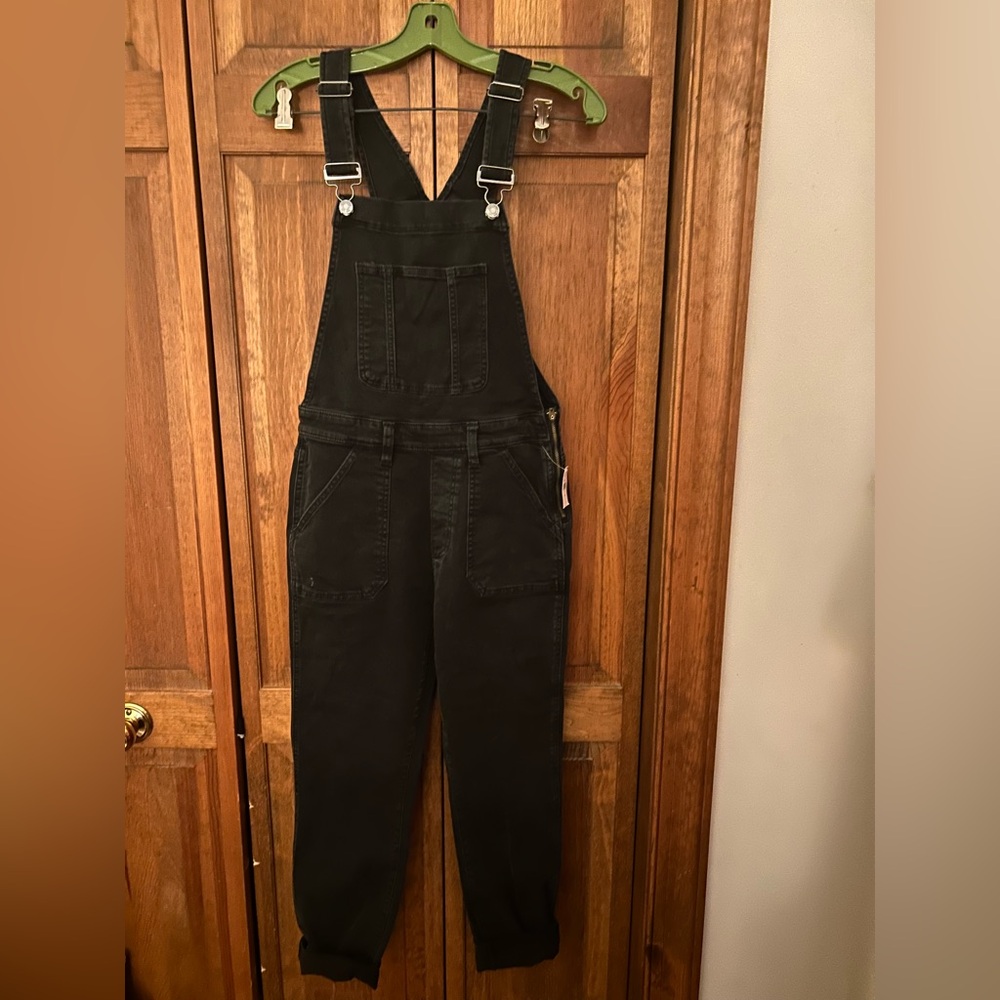 Gap Women’s Sz XS Cotton Blend Black Overalls/Coveralls/Jumpsuit - NWT